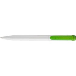 Stylo à Bille Personnalisé en Plastique Matières : laiton Couleurs : vert citron accessoire événementiel unique