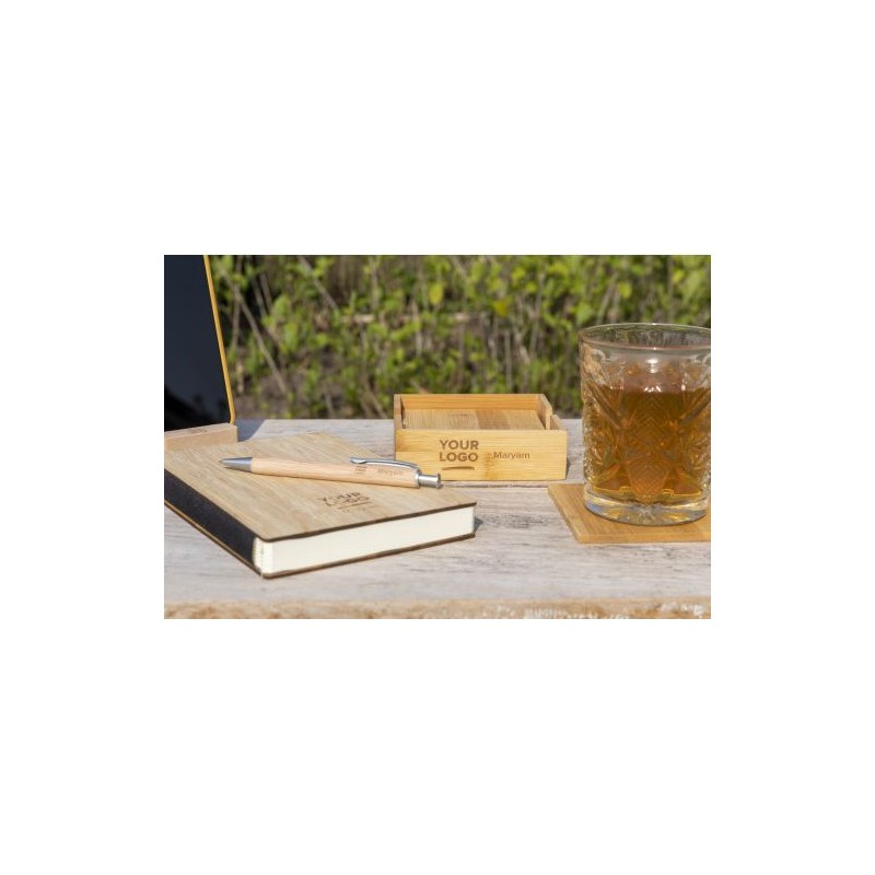 Dessous de verre Archer en bambou - Élégance et praticité