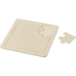 Puzzle en bois  de 9 pièces - Alvaro Matières : bois Couleurs : bois goodies publicitaire événementiel