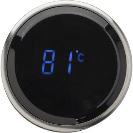 Bouteille isotherme  en acier inoxydable de 450 ml Fatima Matières : métal Couleurs : noir impression haute définition