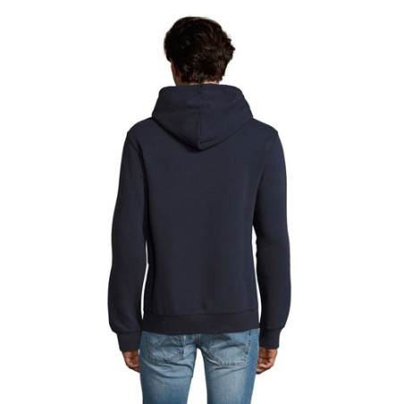 Sweat Capuche Éco-responsable Personnalisable 280 - Spencer Taille textile : XL Couleurs : french navy objet promotionnel éco-re