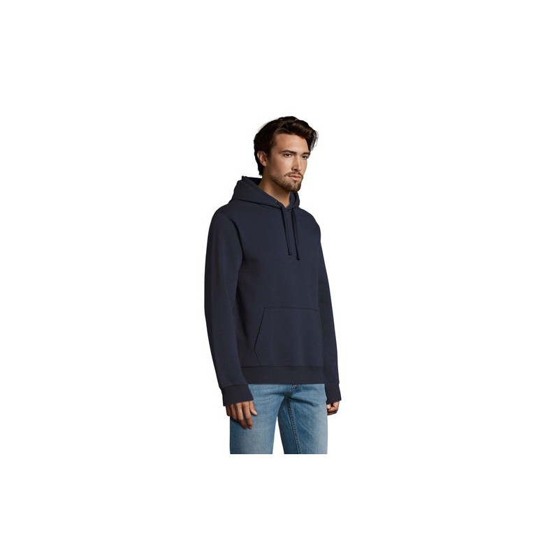 Sweat Capuche Éco-responsable Personnalisable 280 - Spencer Taille textile : XL Couleurs : french navy accessoire événementiel u