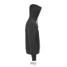 Sweat Capuche Éco-responsable Personnalisable 280 - Spencer Taille textile : XXL Couleurs : anthracite chiné goodies personnalis