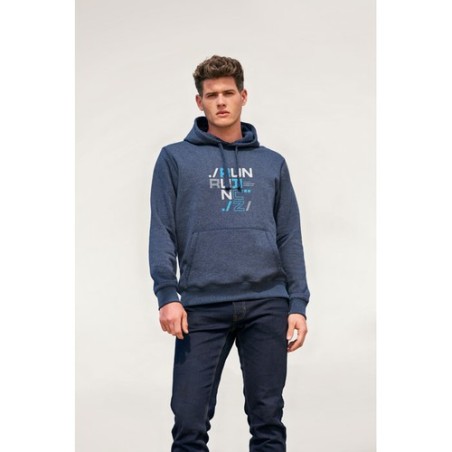 Sweat Capuche Éco-responsable Personnalisable 280 - Spencer Taille textile : XL Couleurs : bleu crémeux goodies entreprise desig