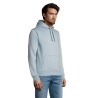 Sweat Capuche Éco-responsable Personnalisable 280 - Spencer Taille textile : 3XL Couleurs : bleu crémeux goodies entreprise desi