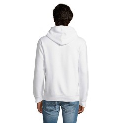 Sweat Capuche Éco-responsable Personnalisable 280 - Spencer Taille textile : XS Couleurs : blanc goodies publicitaire événementi