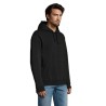 Sweat Capuche Éco-responsable Personnalisable 280 - Spencer Taille textile : XS Couleurs : noir objet publicitaire robuste