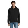 Sweat Capuche Éco-responsable Personnalisable 280 - Spencer Taille textile : S Couleurs : noir marquage laser ultra précis