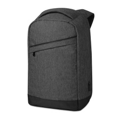 Sac à dos antivol personnalisé pour les pros pas cher - BERLIN Matières : PET Couleurs : noir cadeau client original