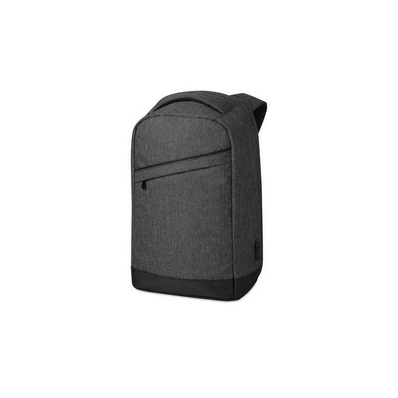 Sac à dos antivol personnalisé pour les pros pas cher - BERLIN Matières : PET Couleurs : noir cadeau client original