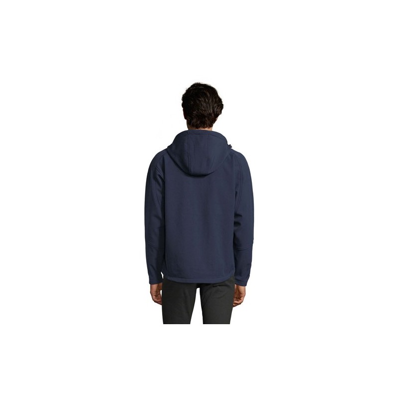 Veste Softshell Éco-responsable et Pratique 340g Personnalisée - REPLAY Men Taille textile : XL Couleurs : french navy goodies p