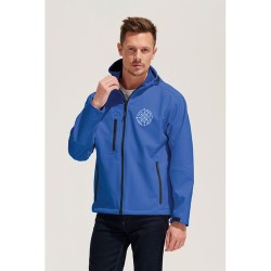 Veste Softshell Éco-responsable et Pratique 340g Personnalisée - REPLAY Men Taille textile : 3XL Couleurs : rouge piment cadeau 