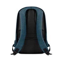 Sac à dos antivol personnalisé pour les pros pas cher - BERLIN Matières : PET Couleurs : bleu cadeau collaborateur premium