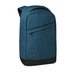 Sac à dos antivol personnalisé pour les pros pas cher - BERLIN Matières : PET Couleurs : bleu marquage couleur éclatante