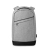 Sac à dos antivol personnalisé pour les pros pas cher - BERLIN Matières : PET Couleurs : gris cadeau entreprise pas cher