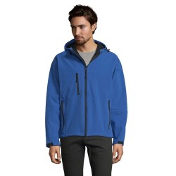 Veste Softshell Éco-responsable et Pratique 340g Personnalisée - REPLAY Men Taille textile : M Couleurs : bleu royal