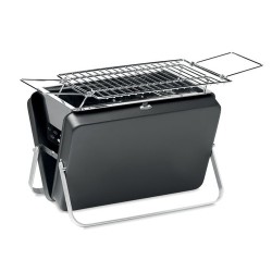 Barbecue portable personnalisable avec support - BBQ TO GO Matières : acier inoxydable Couleurs : noir