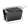 Barbecue portable personnalisable avec support - BBQ TO GO Matières : acier inoxydable Couleurs : noir