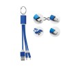 Porte-clés Pratique Personnalisé Chargeur USB 3 Types RIZO cadeau entreprise pas cher