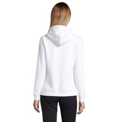 Sweat-shirt Femme Personnalisé à Capuche - Spencer Taille textile : S Couleurs : blanc accessoire événementiel unique