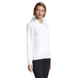 Sweat-shirt Femme Personnalisé à Capuche - Spencer Taille textile : XS Couleurs : blanc goodies publicitaire durable