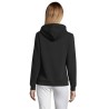 Sweat-shirt Femme Personnalisé à Capuche - Spencer Taille textile : XL Couleurs : noir impression logo haute qualité