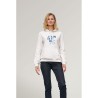 Sweat-shirt Femme Personnalisé à Capuche - Spencer Taille textile : XL Couleurs : french navy cadeau client original