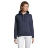 Sweat-shirt Femme Personnalisé à Capuche - Spencer Taille textile : L Couleurs : french navy livraison express 24h 48h