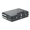 Barbecue portable personnalisable avec support - BBQ TO GO Matières : acier inoxydable Couleurs : noir cadeau entreprise pas che