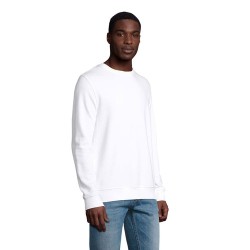 Sweat Unisexe Personnalisé en Coton Bio et Polyester Recyclé 280 - COMET Matières : coton biologique Taille textile : S Couleurs