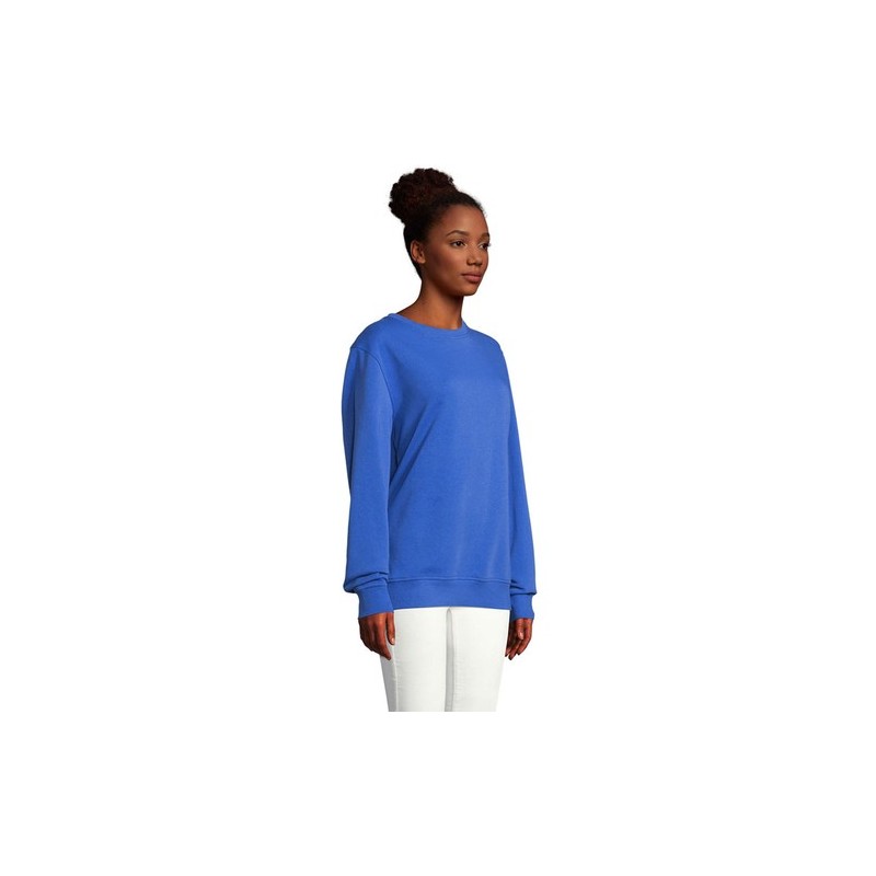 Sweat Unisexe Personnalisé en Coton Bio et Polyester Recyclé 280 - COMET Matières : coton biologique Taille textile : 4XL Couleu