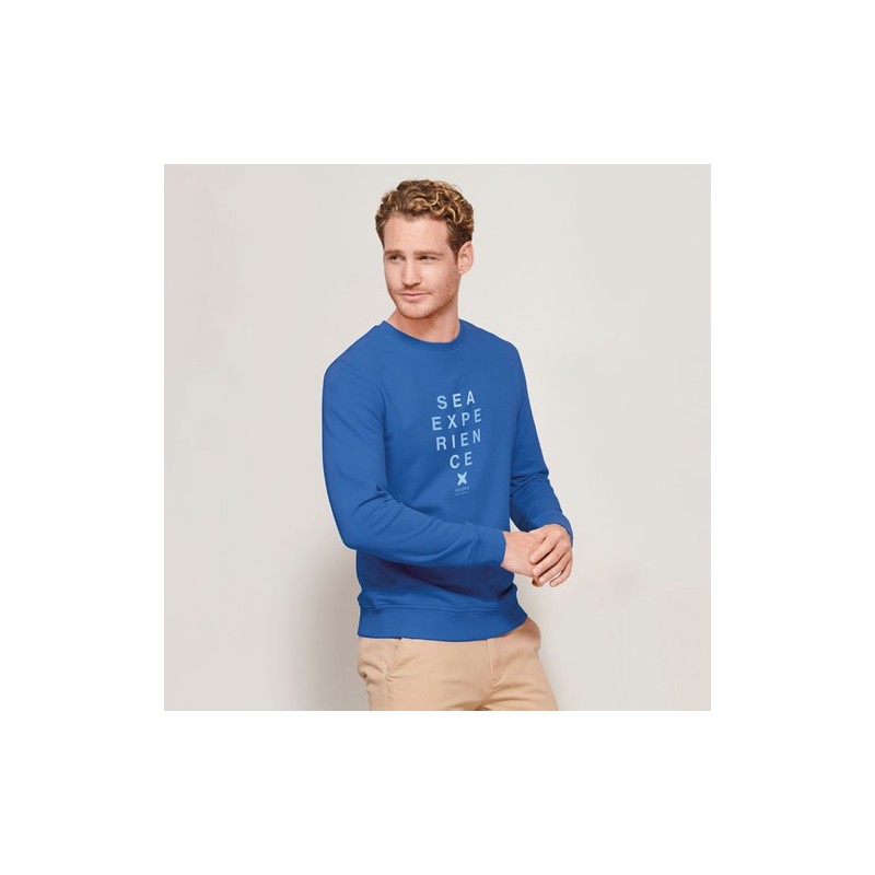Sweat Unisexe Personnalisé en Coton Bio et Polyester Recyclé 280 - COMET Matières : coton biologique Taille textile : 4XL Couleu