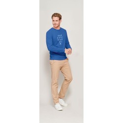 Sweat Unisexe Personnalisé en Coton Bio et Polyester Recyclé 280 - COMET Matières : coton biologique Taille textile : XXL Couleu