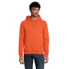 Sweat Capuche Éco-responsable Personnalisable STELLAR Matières : coton biologique Taille textile : S Couleurs : orange brûlant p