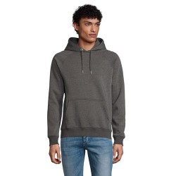 Sweat Capuche Éco-responsable Personnalisable STELLAR Matières : coton biologique Taille textile : XXL Couleurs : anthracite chi