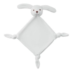 Doudou personnalisé pour bébé, confort assuré - LULLABY Matières : PET Couleurs : blanc
