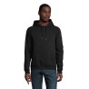 Sweat Capuche Éco-responsable Personnalisable STELLAR Matières : coton biologique Taille textile : XS Couleurs : noir objet prom