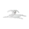 Doudou personnalisé pour bébé, confort assuré - LULLABY Matières : PET Couleurs : blanc cadeau entreprise pas cher
