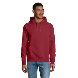 Sweat Capuche Éco-responsable Personnalisable STELLAR Matières : coton biologique Taille textile : XL Couleurs : bordeaux objet 