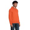 Sweat Capuche Éco-responsable Personnalisable STELLAR Matières : coton biologique Taille textile : 3XL Couleurs : orange brûlant