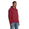 Sweat Capuche Éco-responsable Personnalisable STELLAR Matières : coton biologique Taille textile : 3XL Couleurs : bordeaux acces