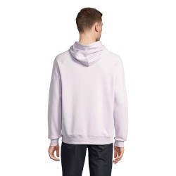 Sweat Capuche Éco-responsable Personnalisable STELLAR Matières : coton biologique Taille textile : XS Couleurs : lilas marquage 