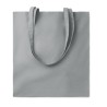 Sac shopping  en coton 140gr/m² personnalisé COTTONEL COLOUR + Matières : coton Couleurs : gris personnalisation rapide en Franc