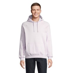 Sweat Capuche Éco-responsable Personnalisable STELLAR Matières : coton biologique Taille textile : M Couleurs : lilas goodies pe