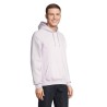 Sweat Capuche Éco-responsable Personnalisable STELLAR Matières : coton biologique Taille textile : 3XL Couleurs : lilas impressi