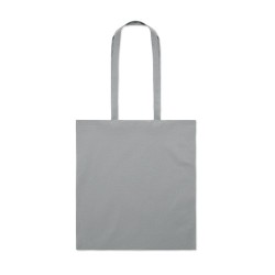 Sac shopping  en coton 140gr/m² personnalisé COTTONEL COLOUR + Matières : coton Couleurs : gris personnalisation rapide en Franc