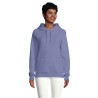 Sweat Capuche Éco-responsable Personnalisable STELLAR Matières : coton biologique Taille textile : 3XL Couleurs : bleu personnal