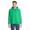 Sweat Capuche Éco-responsable Personnalisable STELLAR Matières : coton biologique Taille textile : M Couleurs : vert printemps c