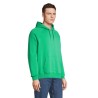 Sweat Capuche Éco-responsable Personnalisable STELLAR Matières : coton biologique Taille textile : XXL Couleurs : vert printemps