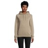 Sweat Capuche Éco-responsable Personnalisable STELLAR Matières : coton biologique Taille textile : L Couleurs : kaki personnalis